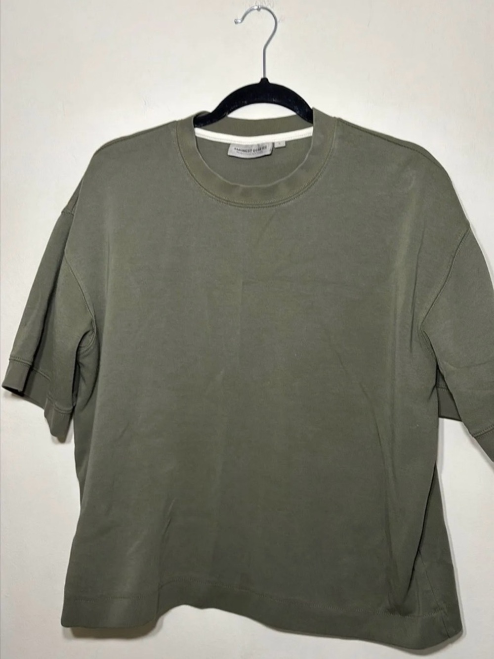 Amongst Others Heavyweight Olive Crewneck Tee